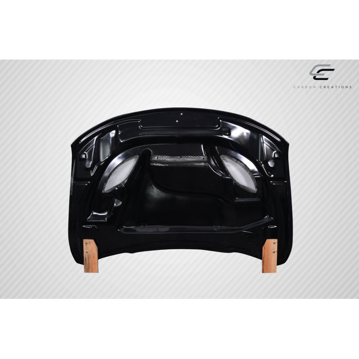 Modify your Jeep Cherokee 2011 with our Exterior/Hoods - View from below at a slight upward angle