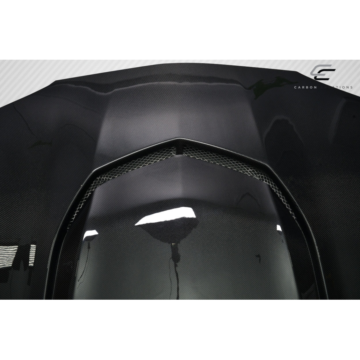 Modify your Chevrolet Camaro 1993 with our Exterior/Hoods - Viewed from a top angled perspective