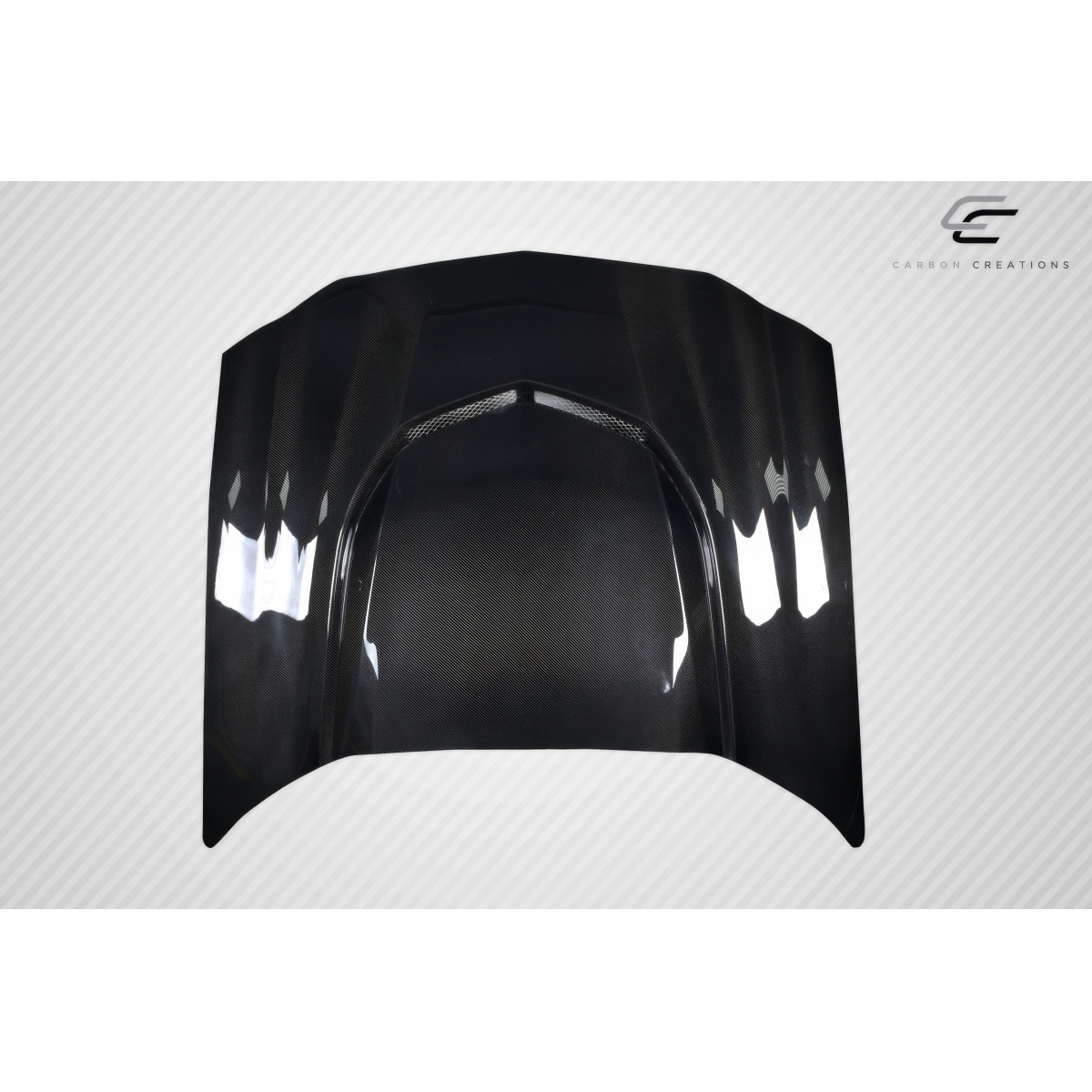 Modify your Chevrolet Camaro 1998 with our Exterior/Hoods - Displayed from a top down angle