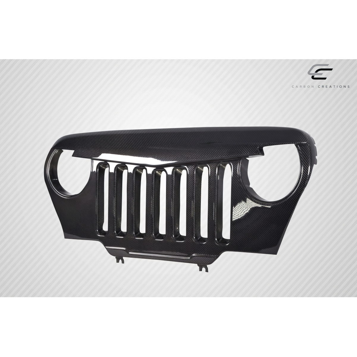 Modify your Jeep Wrangler 1997 with our Exterior/Grilles - Frontal view displayed at a slight angle