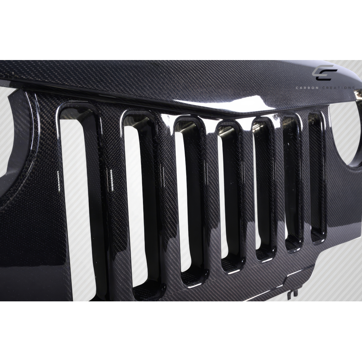 Modify your Jeep Wrangler 1997 with our Exterior/Grilles - Viewed from a slight angle above and to the side