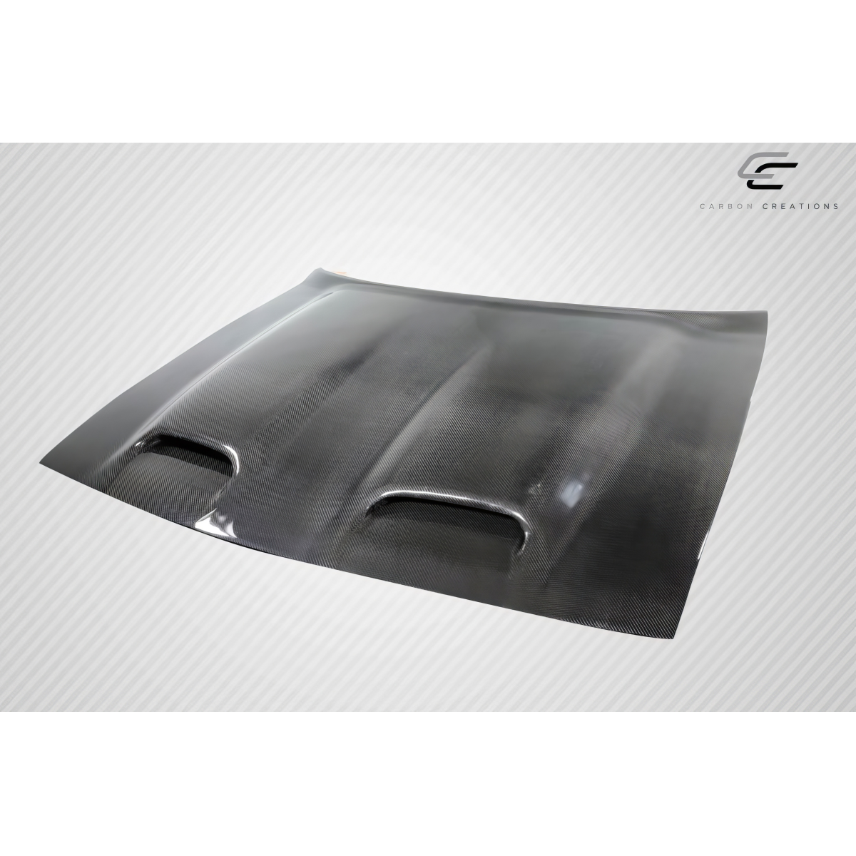 Modify your Dodge Challenger 2008 with our Exterior/Hoods - Top view with slightly angled perspective