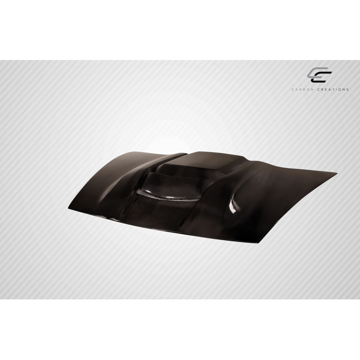 Modify your Chevrolet Corvette 2005 with our Exterior/Hoods - Part shown from a slight frontal angle