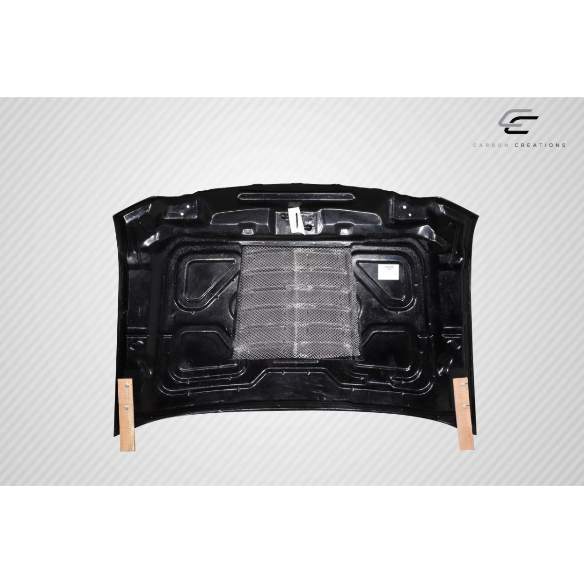 Modify your Ford F-250 Super Duty 2008 with our Exterior/Hoods - Image shows hood part from top down angle