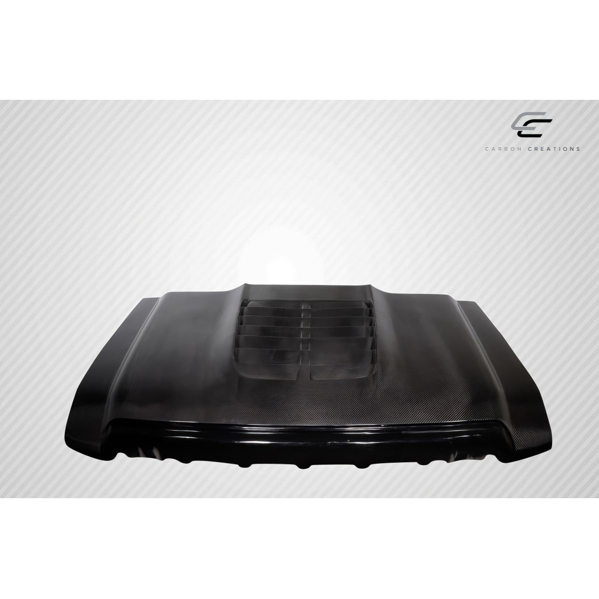 Modify your Ford F-250 Super Duty 2008 with our Exterior/Hoods - Part shown from a top down angle