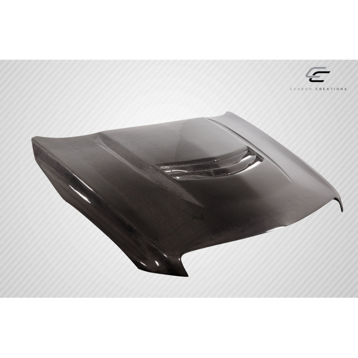 Modify your Cadillac ATS 2012 with our Exterior/Hoods - Angled view from above showing hood design features