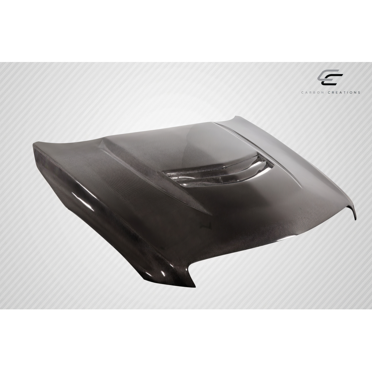 Modify your Cadillac ATS 2012 with our Exterior/Hoods - The part is viewed from an angled top perspective