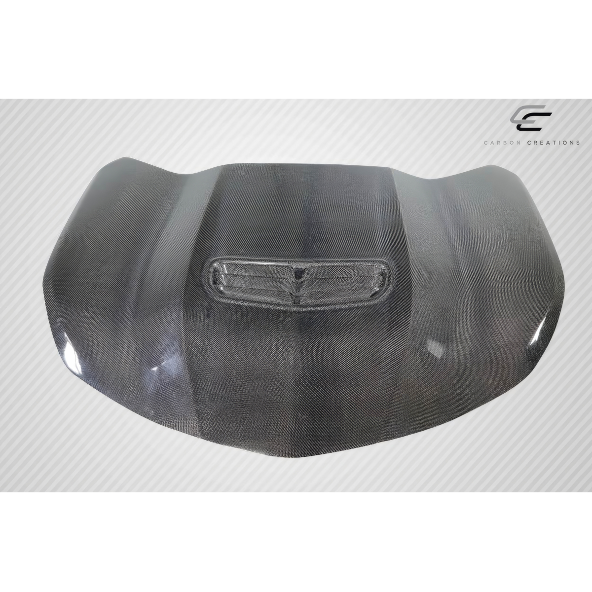 Modify your Chevrolet Camaro 2016 with our Exterior/Hoods - Part shown from a front top view angle