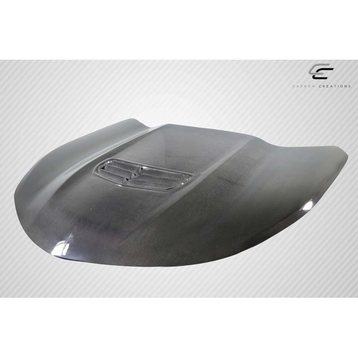 Modify your Chevrolet Camaro 2016 with our Exterior/Hoods - Part shown from slightly above front angle