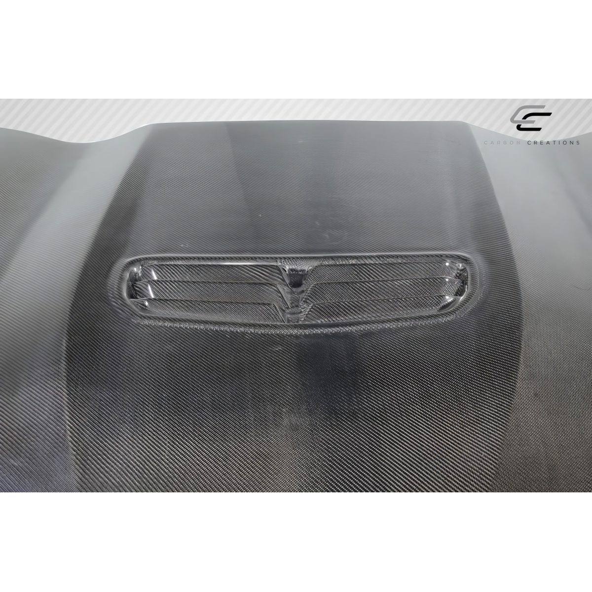 Modify your Chevrolet Camaro 2016 with our Exterior/Hoods - The part is viewed from a top down angle