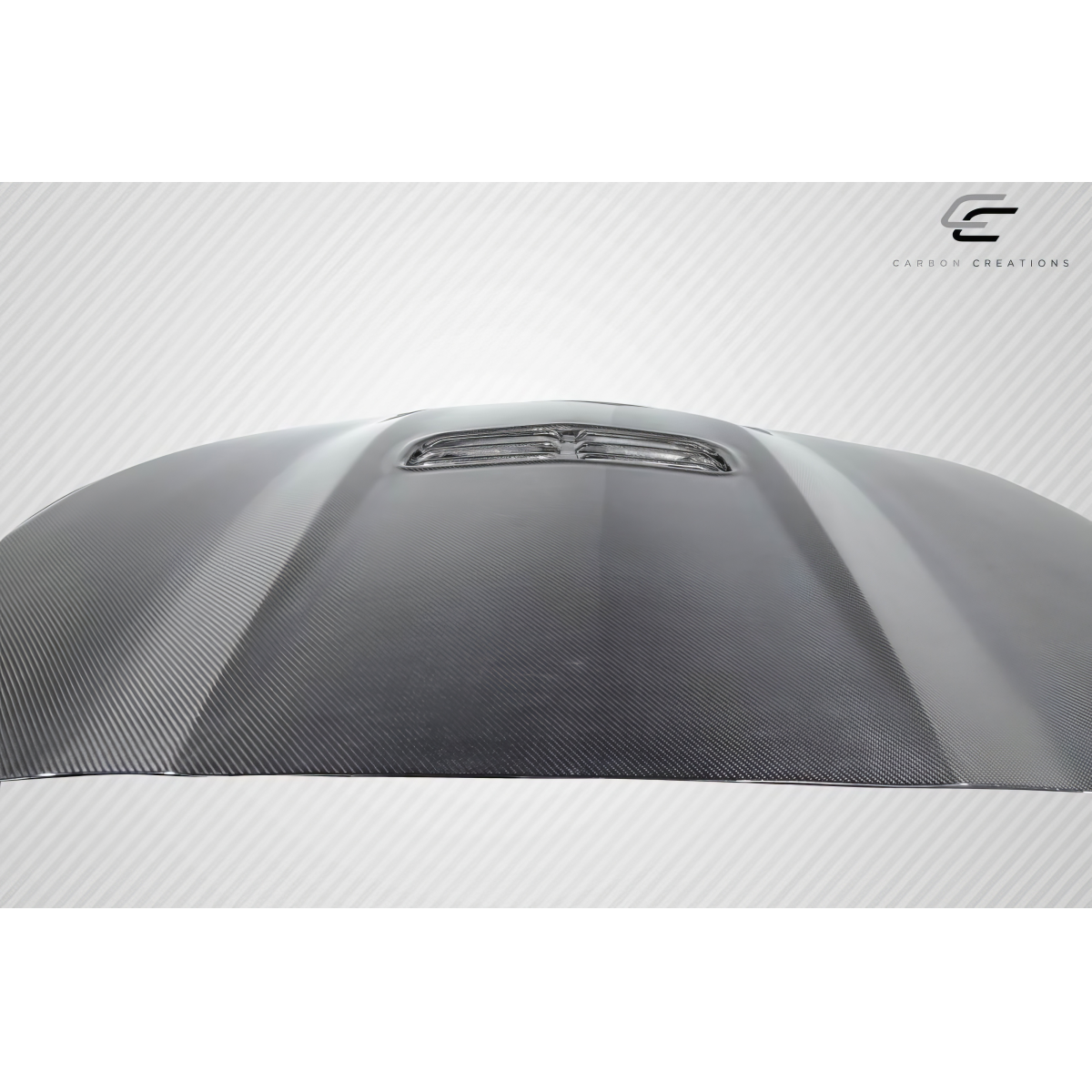 Modify your Chevrolet Camaro 2016 with our Exterior/Hoods - Viewed from a top down angle showing the hood