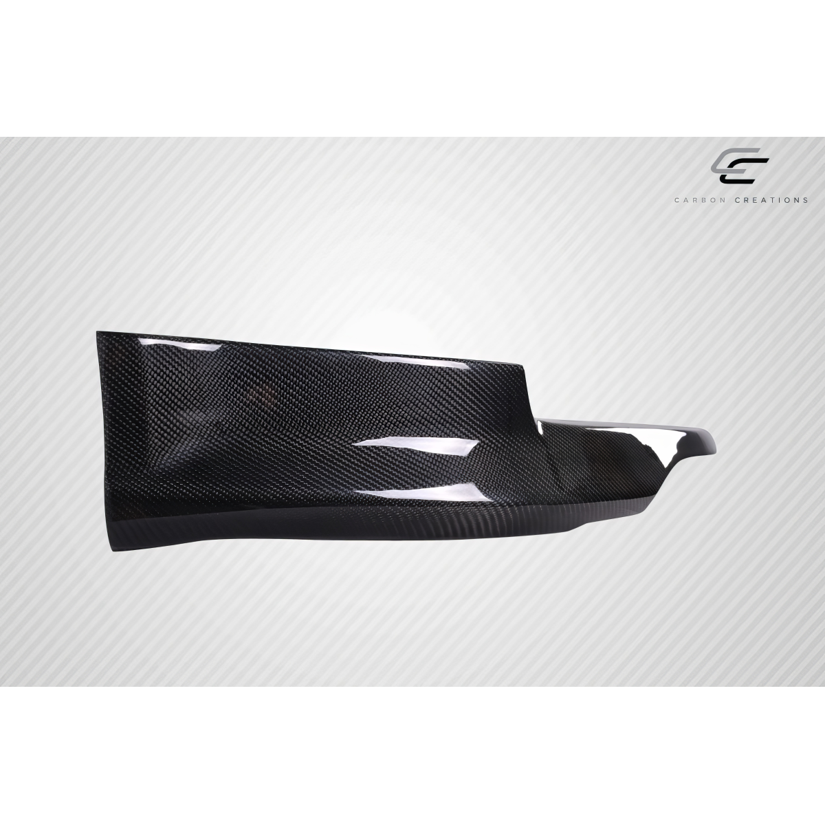 Modify your Acura TL 2004 with our Exterior/Front Bumpers or Lips - Side view showing carbon fiber front lip design