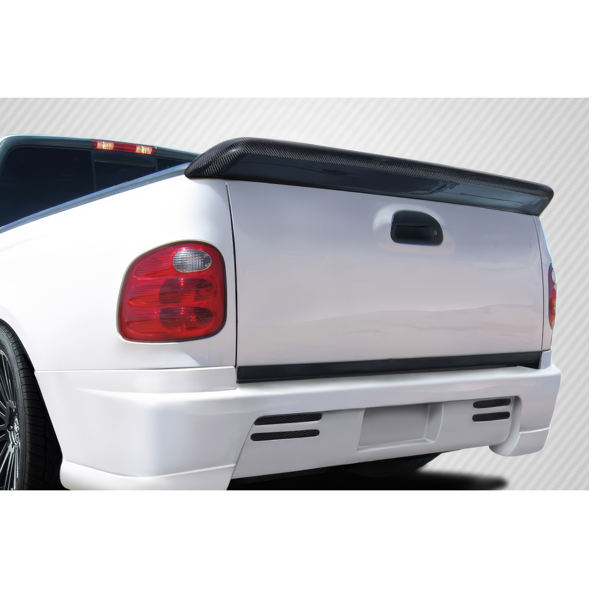 Modify your Ford F-150 1997 with our Exterior/Wings - Rear view at a slight angle from the side