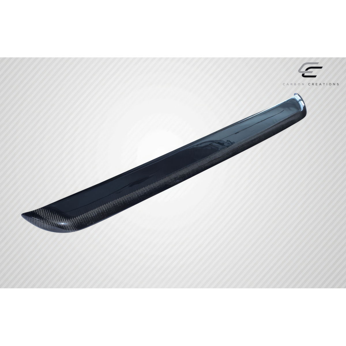 Modify your Ford F-150 1997 with our Exterior/Wings - Side angle view of a carbon fiber wing spoiler