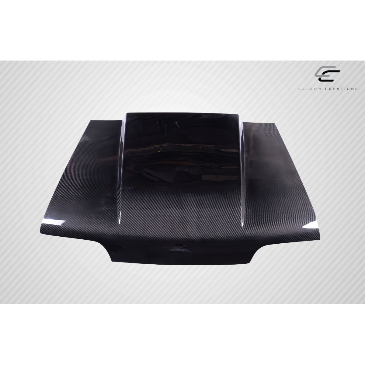 Modify your Ford Mustang 1987 with our Exterior/Hoods - Part shown from a top-down perspective