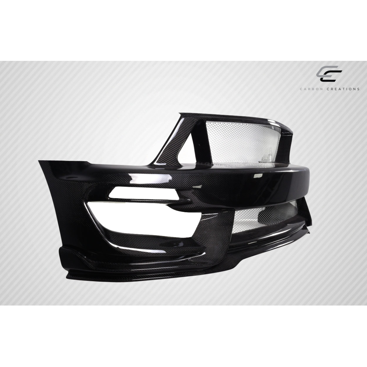 Modify your Ford Mustang 2005 with our Exterior/Front Bumpers or Lips - Angled view showing front bumper design