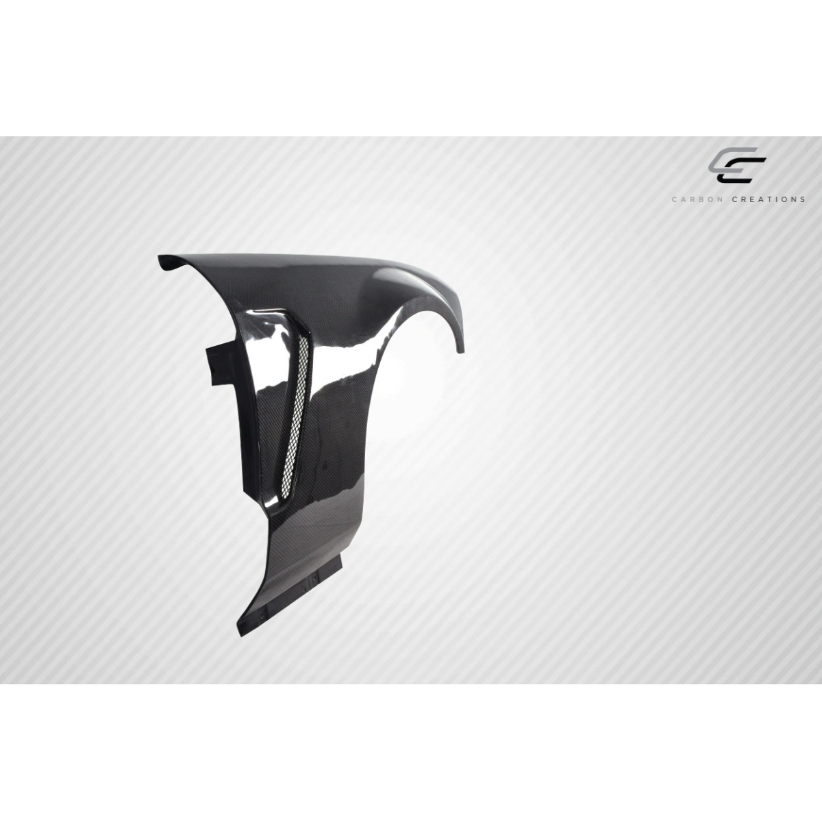 Modify your Ford Mustang 2005 with our Exterior/Fenders - Angle shows side view of fender part