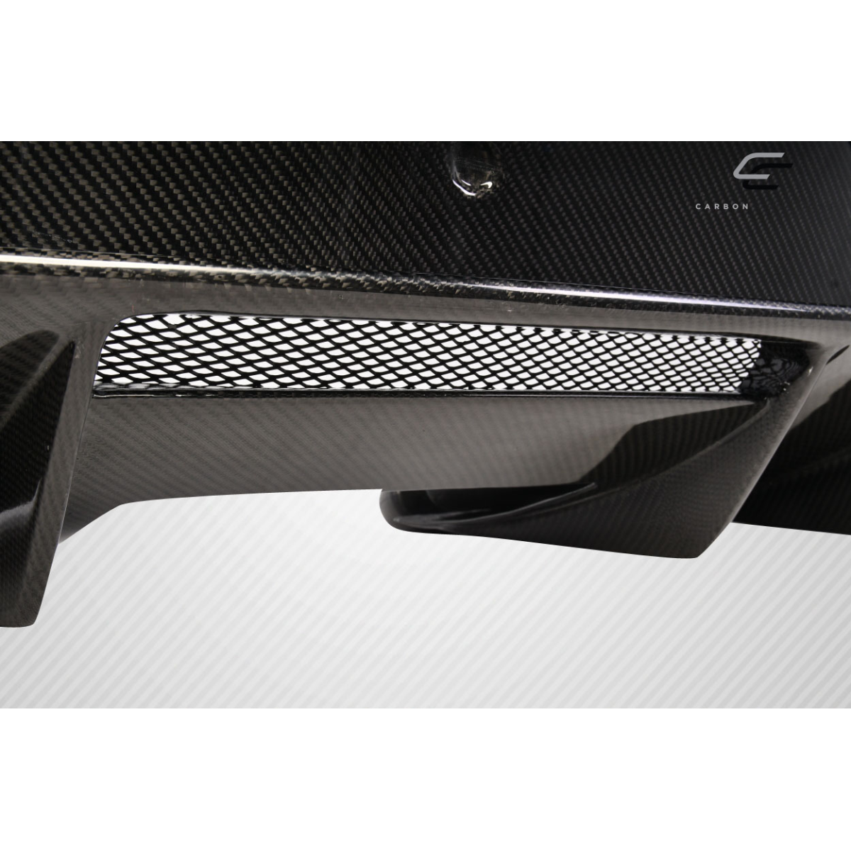 Modify your Lamborghini Gallardo 2009 with our Exterior/Diffusers - Angled view of carbon fiber rear diffuser