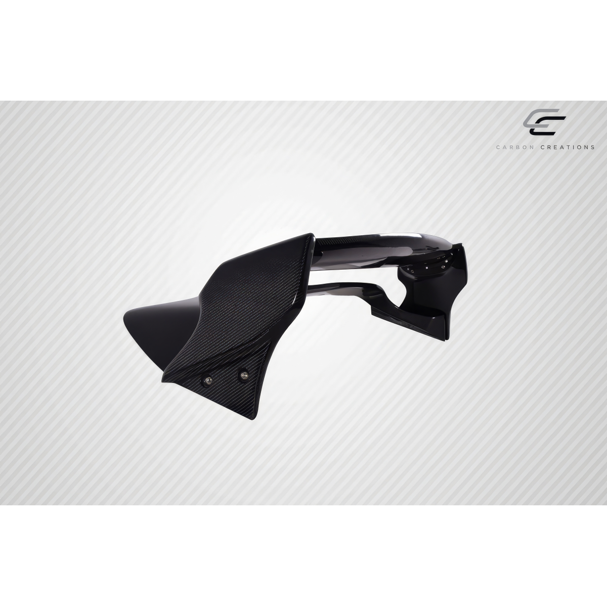 Modify your Subaru Impreza 2008 with our Exterior/Wings - Part is shown at a side angle from above