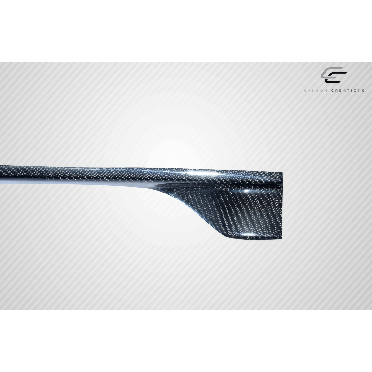 Modify your Tesla 3 2018 with our Exterior/Side Skirts - Part is shown from a side view angle
