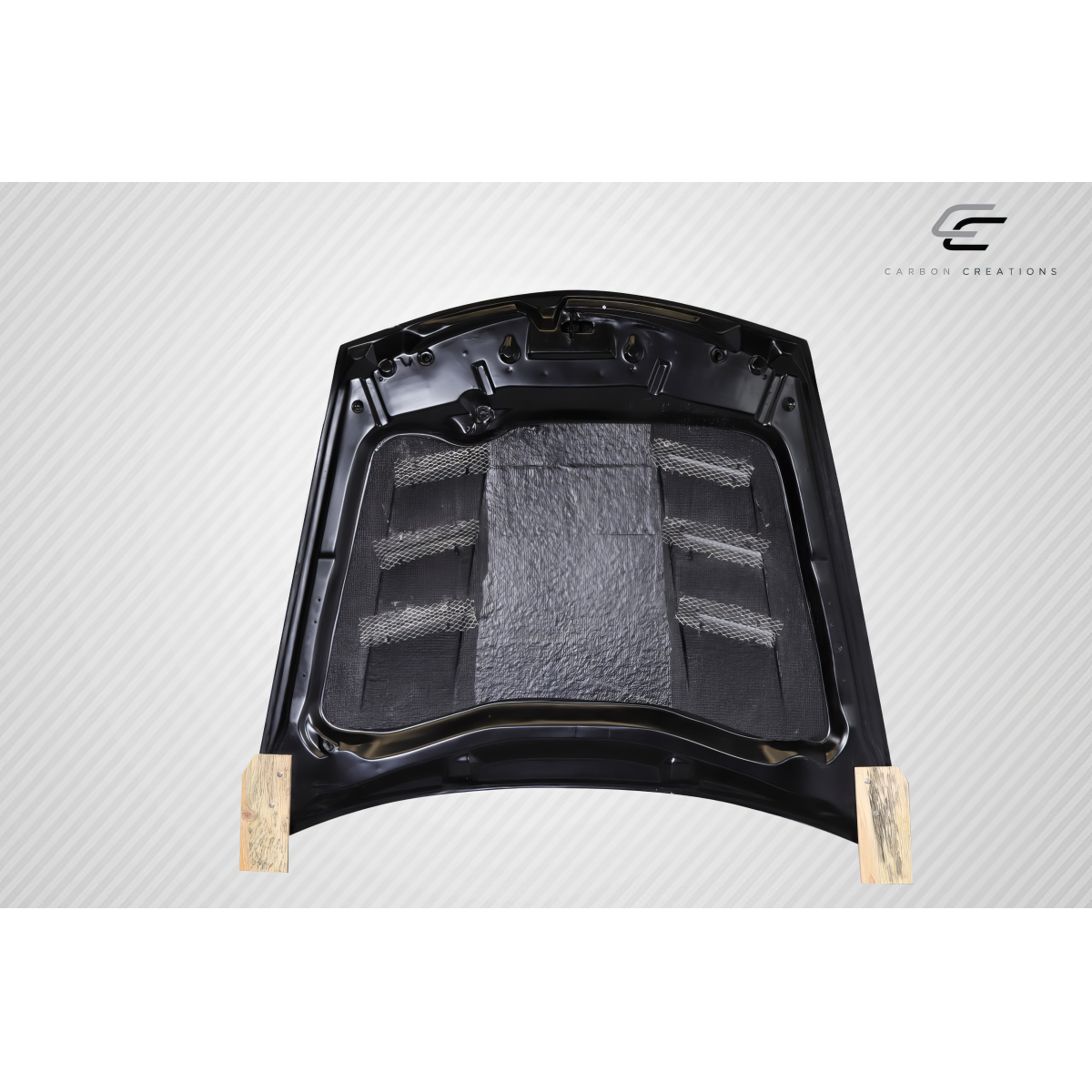 Modify your Honda Accord 2008 with our Exterior/Hoods - Part is shown from a top down perspective