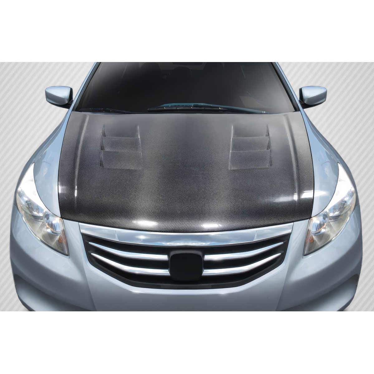 Modify your Honda Accord 2008 with our Exterior/Hoods - Top down view of car hood