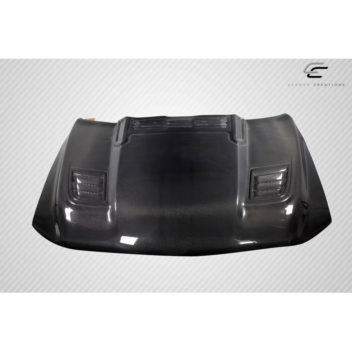 Modify your Dodge Ram 2019 with our Exterior/Hoods - Viewed from a straight overhead angle