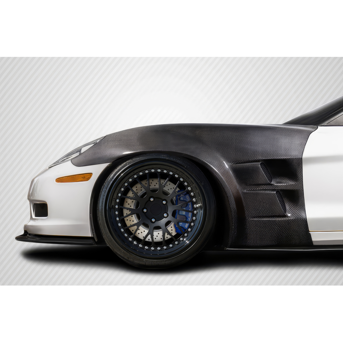 Modify your Chevrolet Corvette 2005 with our Exterior/Fenders - Image shows side profile view of car part