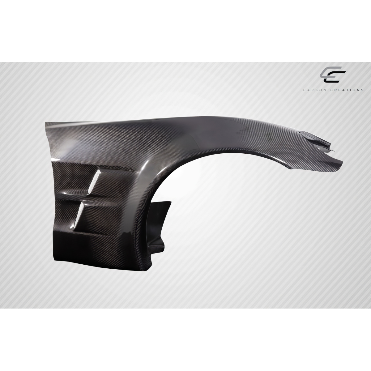 Modify your Chevrolet Corvette 2005 with our Exterior/Fenders - Image shows the fender at a slight angle