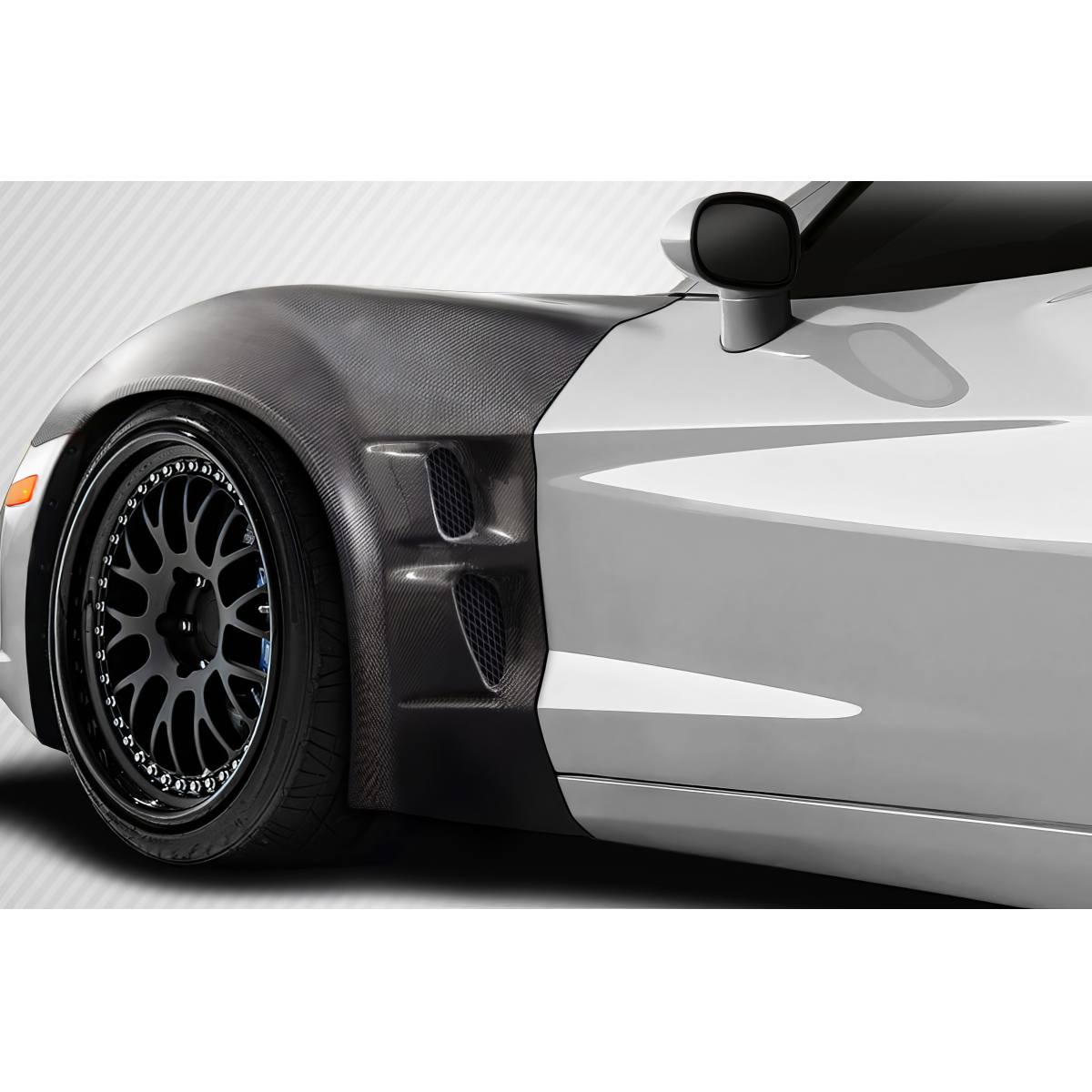 Modify your Chevrolet Corvette 2005 with our Exterior/Fenders - The image shows the part at a slight angle