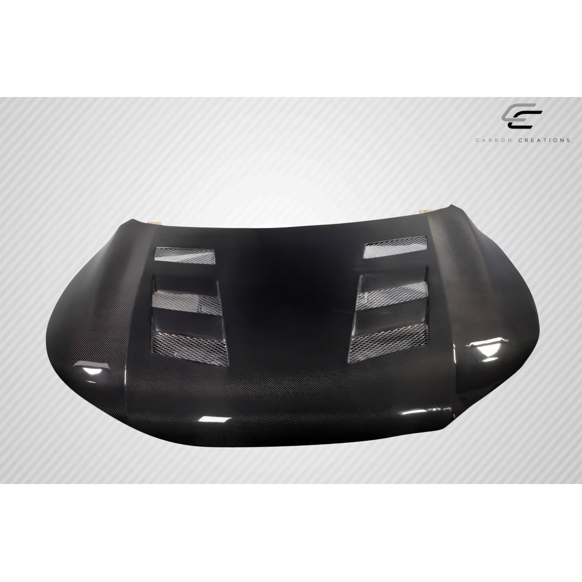 Modify your Honda Accord 2013 with our Exterior/Hoods - Top down view at a slight angle