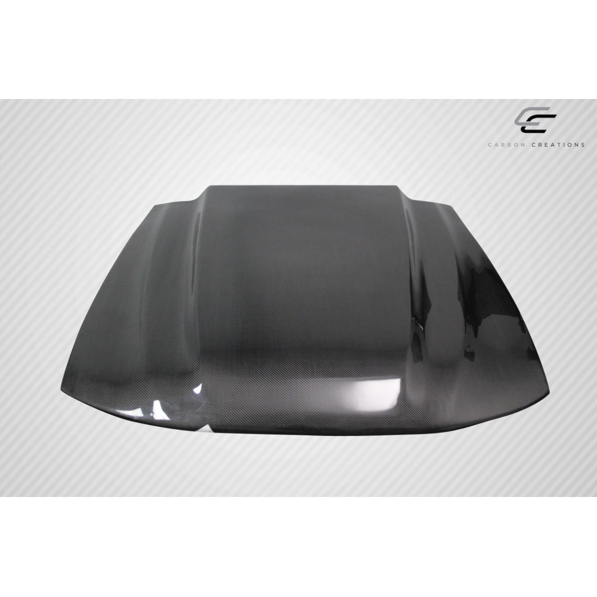 Modify your Ford Mustang 1999 with our Exterior/Hoods - The part is shown from a top view angle