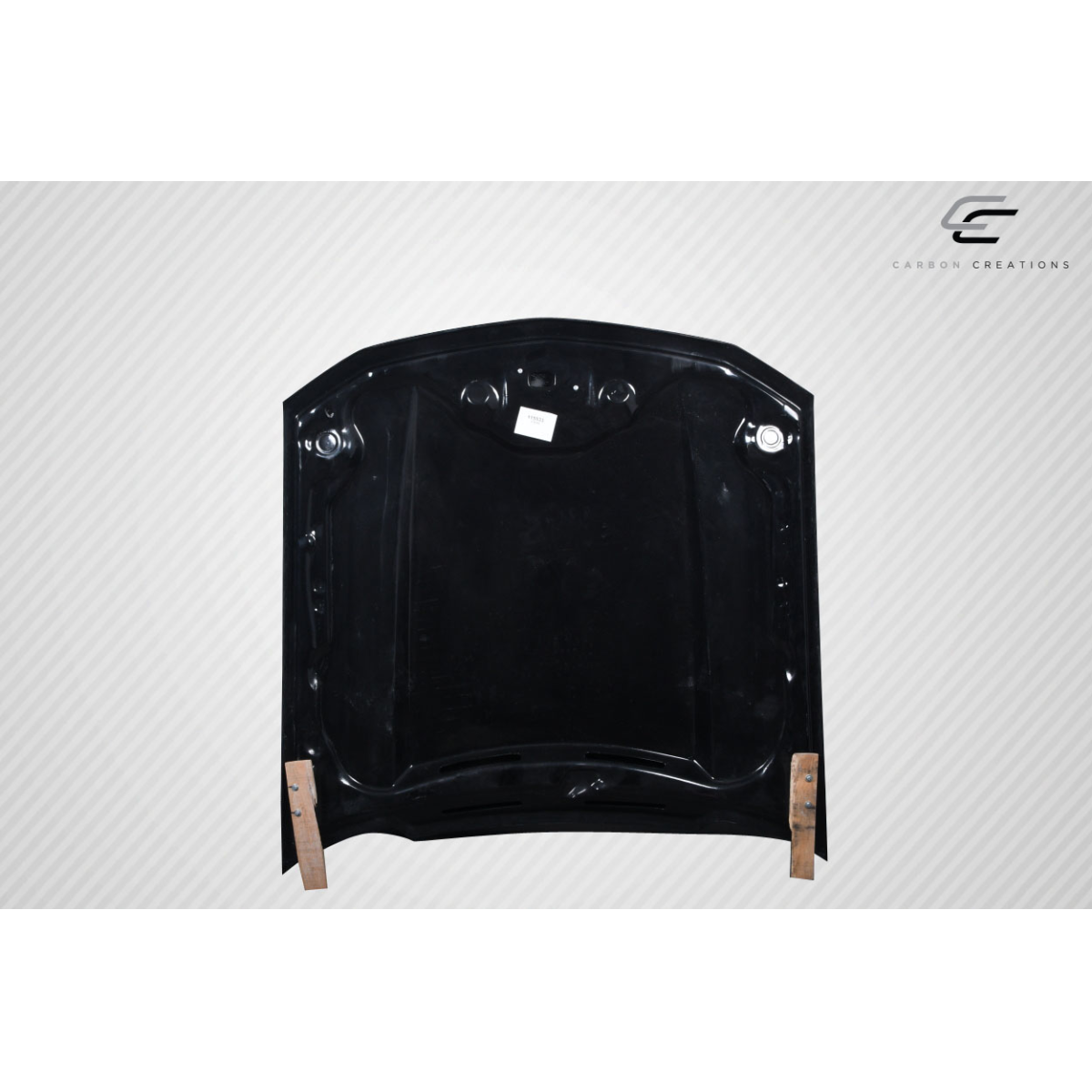 Modify your Ford Mustang 2005 with our Exterior/Hoods - Top down view of the car hood part