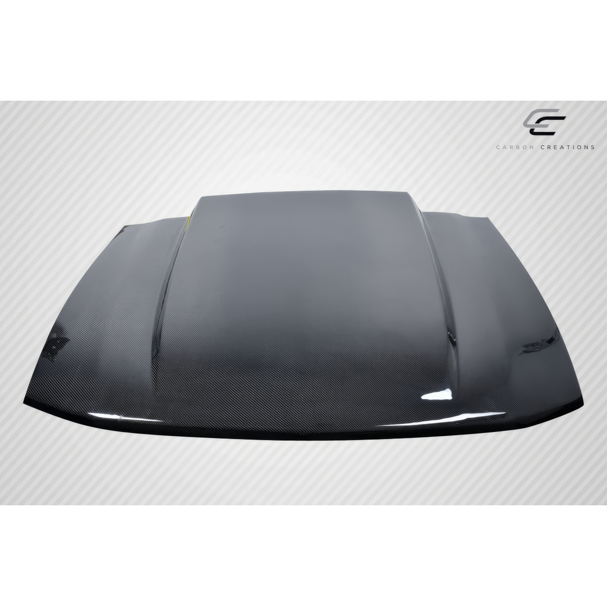 Modify your Ford Mustang 2005 with our Exterior/Hoods - Viewed from a top down angle