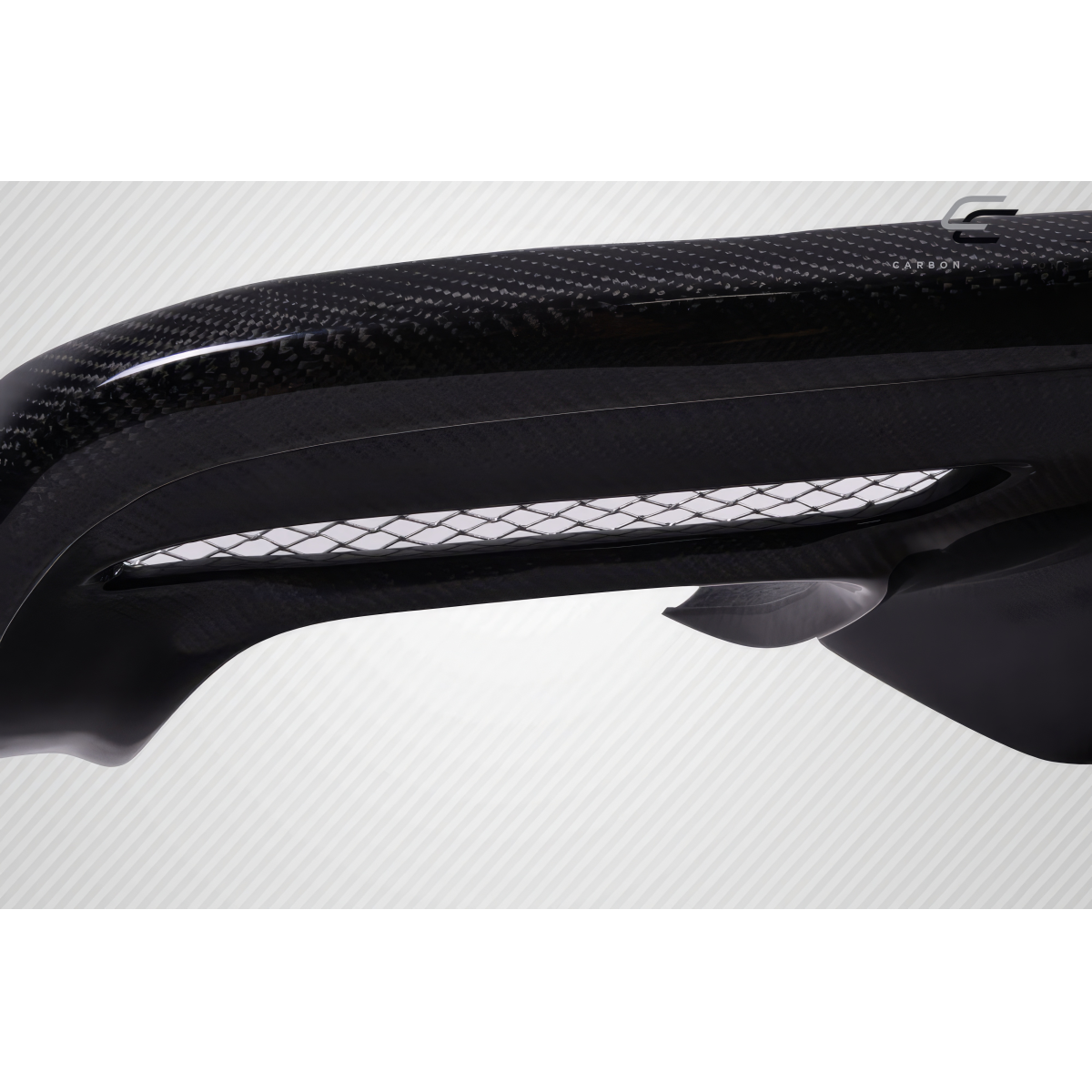 Modify your Ford Mustang 2015 with our Exterior/Diffusers - Part shown at a slight left angle