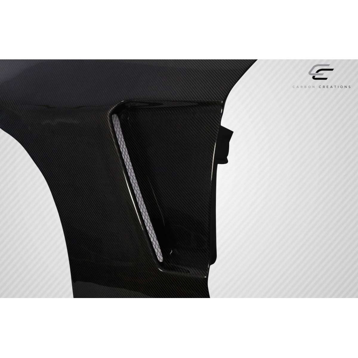 Modify your Ford Mustang 2010 with our Exterior/Fenders - Part is shown from a slight side angle