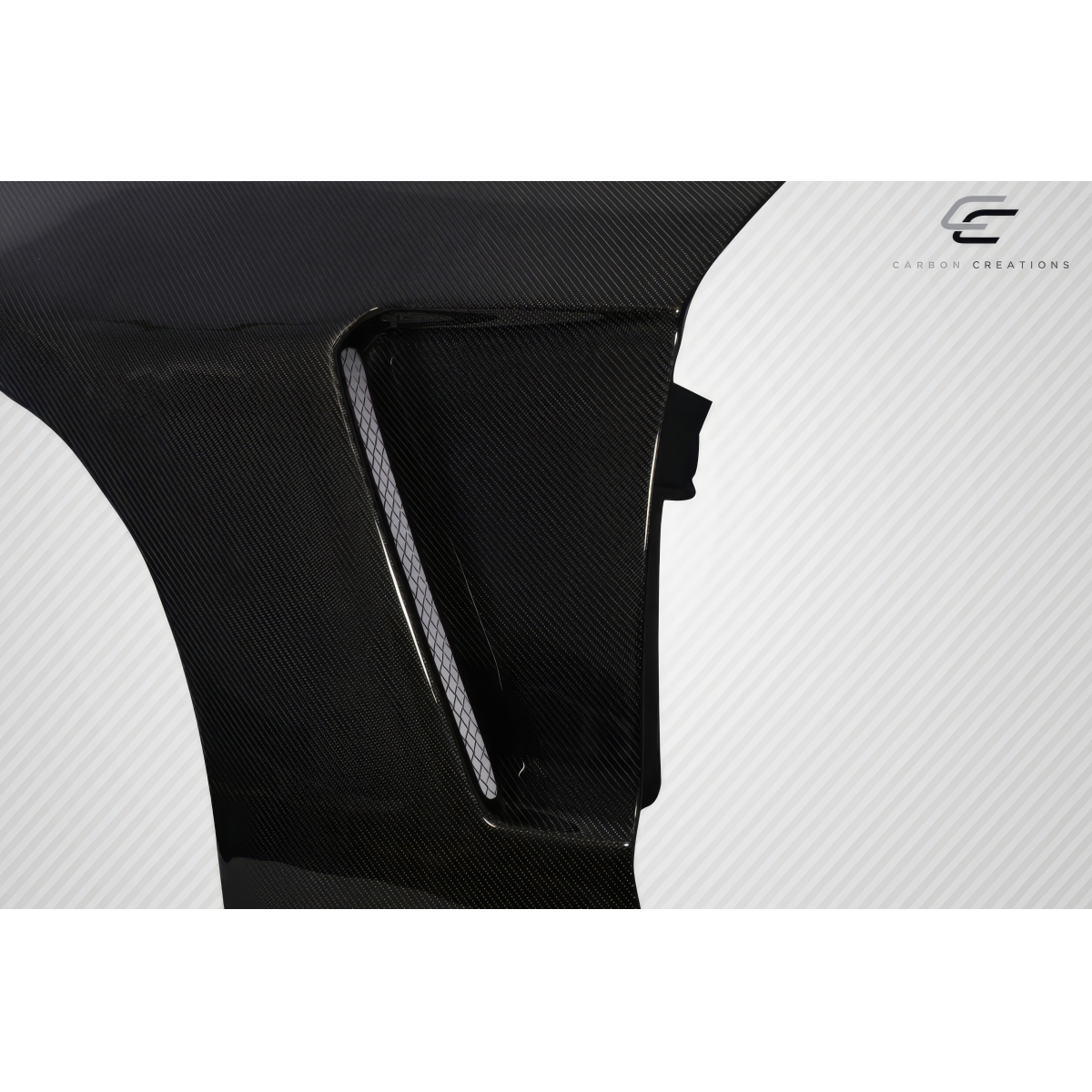 Modify your Ford Mustang 2010 with our Exterior/Fenders - Part shown at an angle from the front