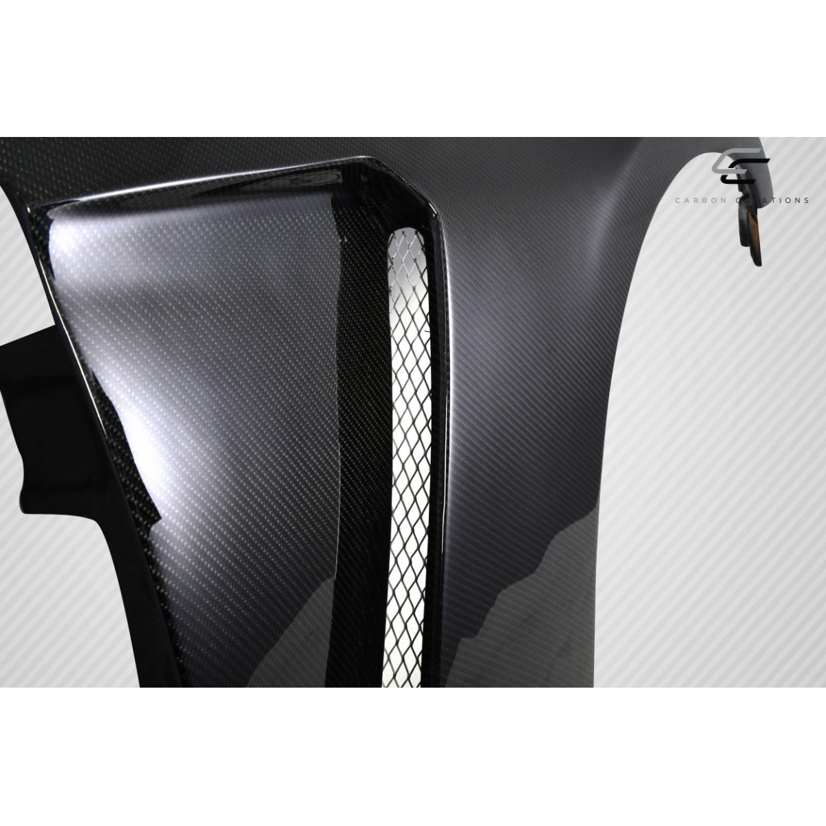 Modify your Ford Mustang 2010 with our Exterior/Fenders - The part is shown from a slight angle from the side