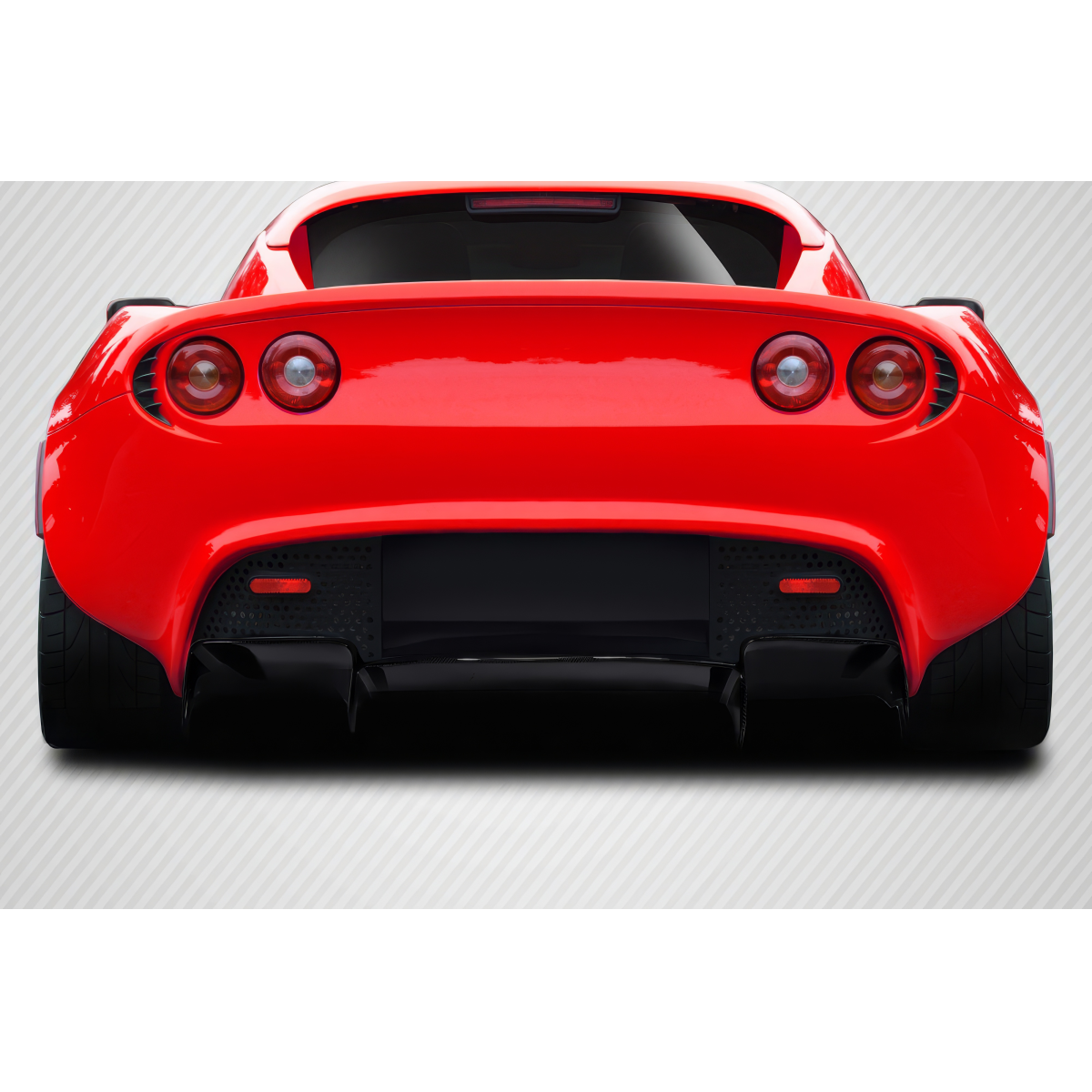 Modify your Lotus Elise 2005 with our Exterior/Diffusers - Rear view of car seen at eye level angle