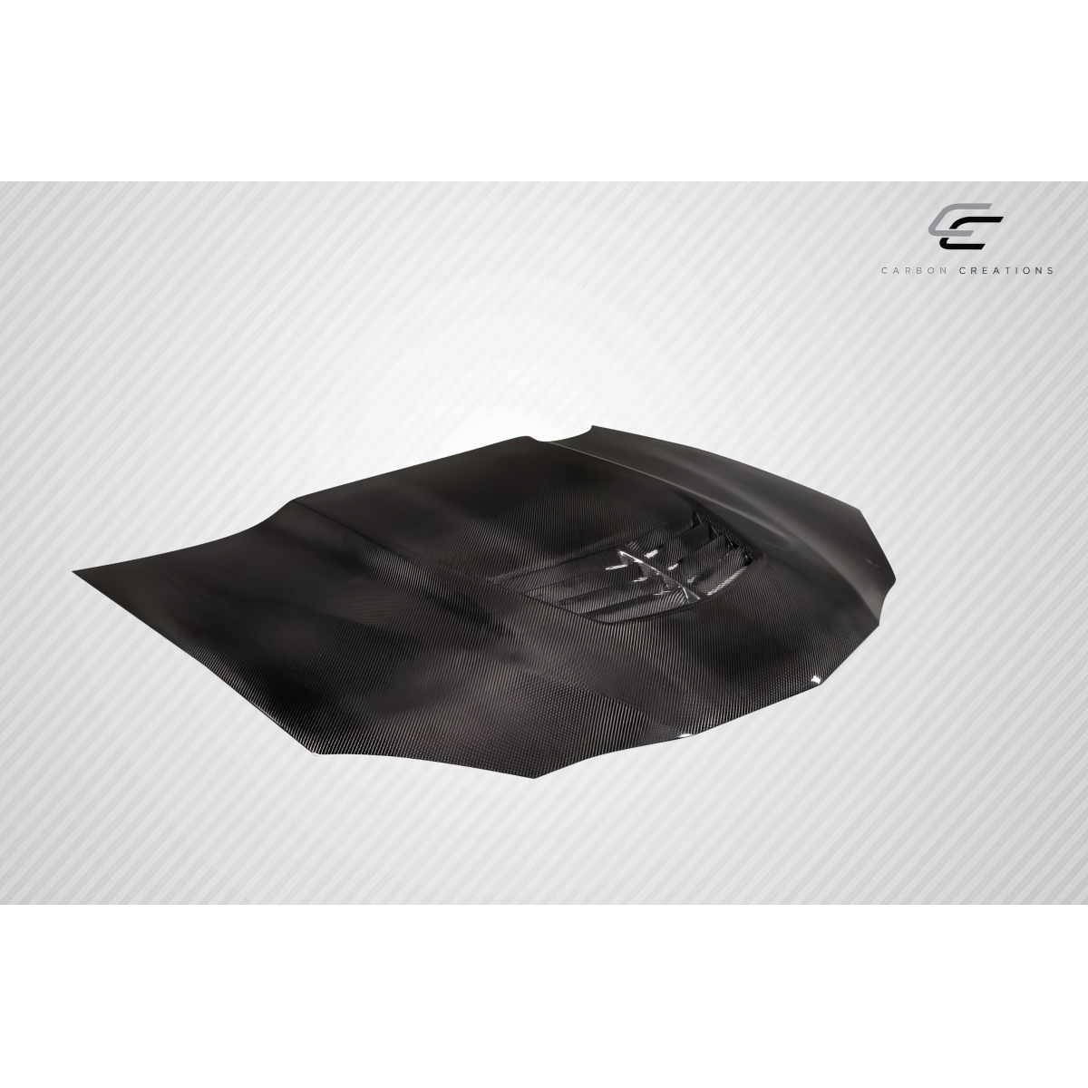 Modify your Pontiac Grand Prix 2004 with our Exterior/Hoods - Angle is slightly above horizontal view