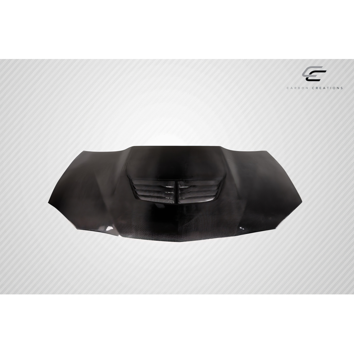 Modify your Pontiac Grand Prix 2004 with our Exterior/Hoods - View from above at a slight front angle