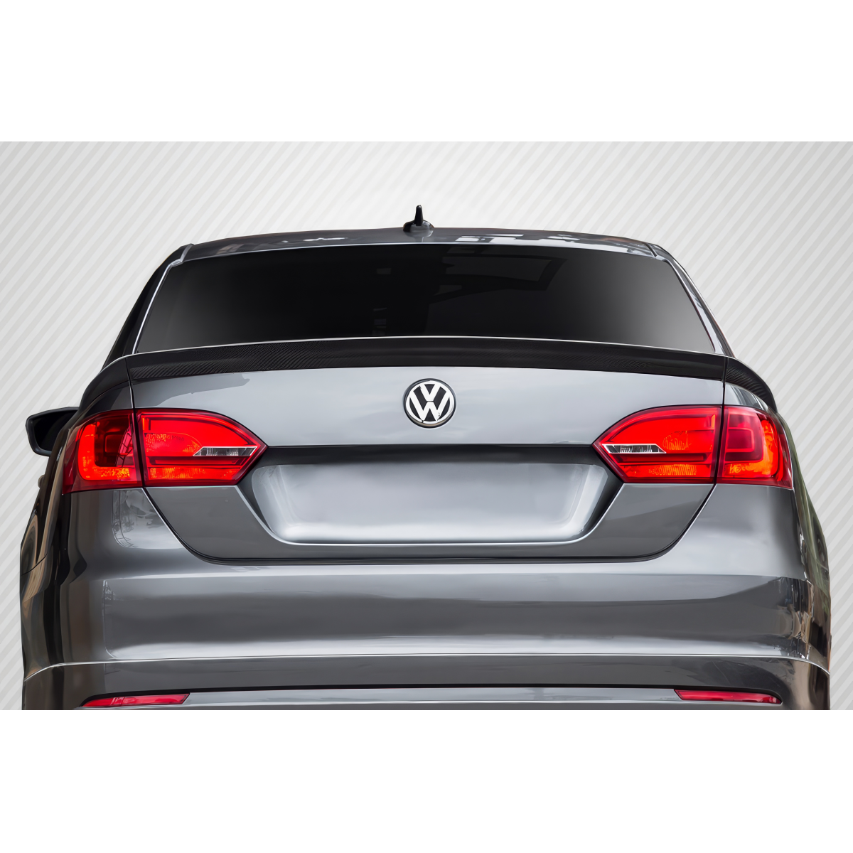 Modify your Volkswagen Jetta 2011 with our Exterior/Wings - Rear view angle of the Volkswagen Jetta