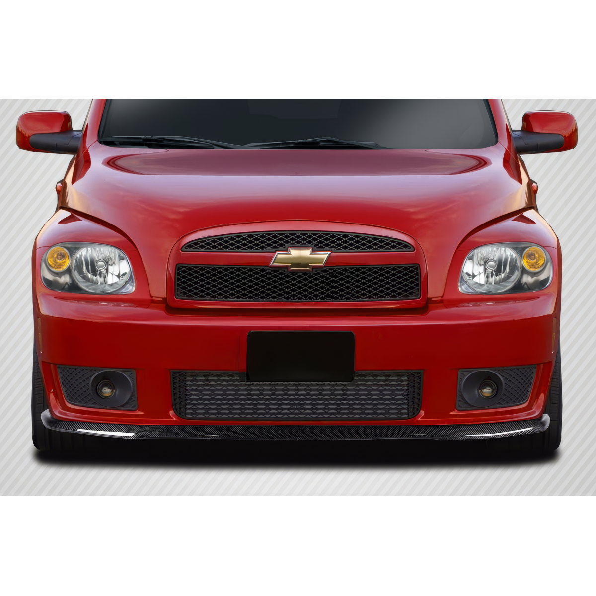 Modify your Chevrolet HHR 2008 with our Exterior/Front Bumpers or Lips - Front view of vehicle at a straight angle