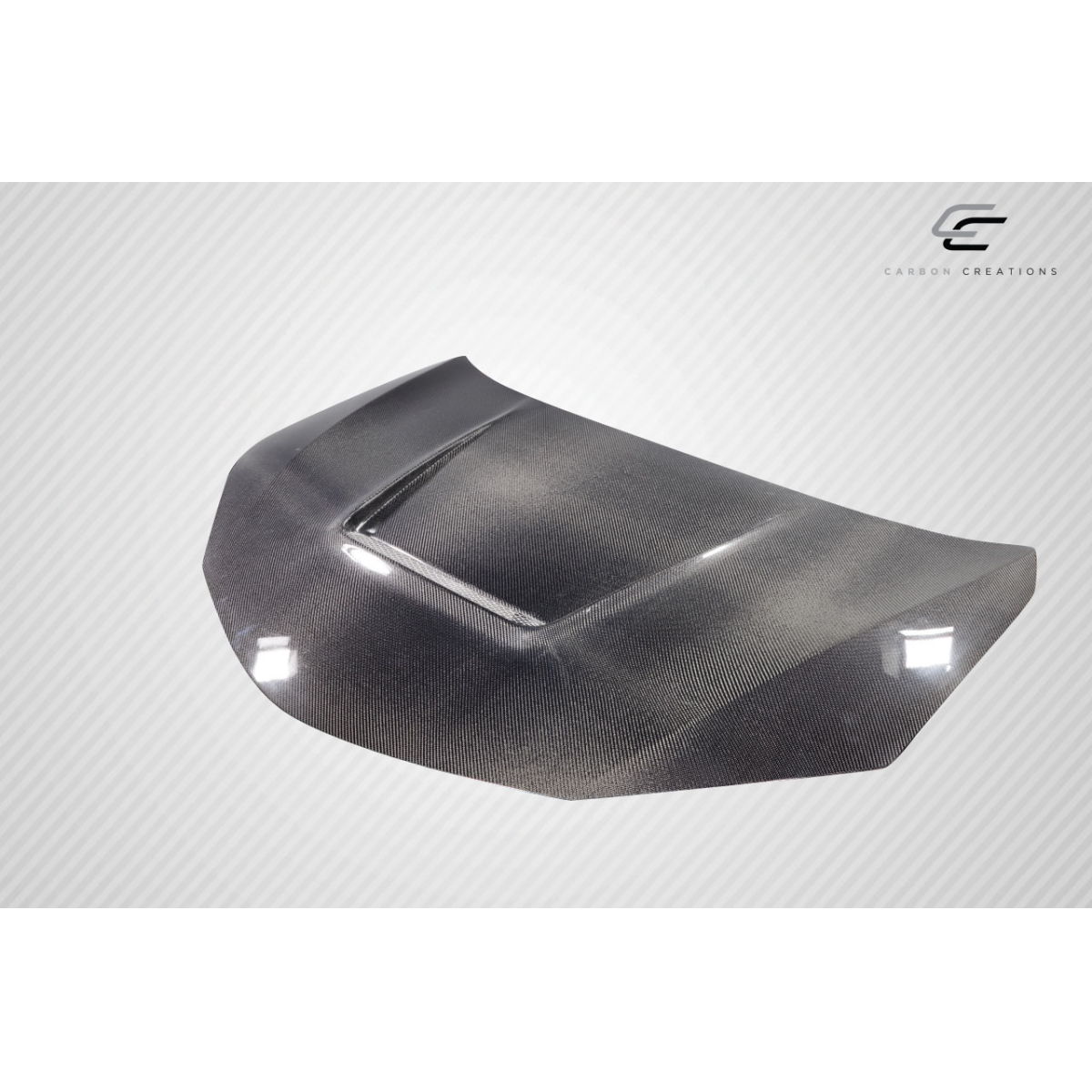 Modify your Toyota Corolla 2014 with our Exterior/Hoods - Part shown at an elevated angle
