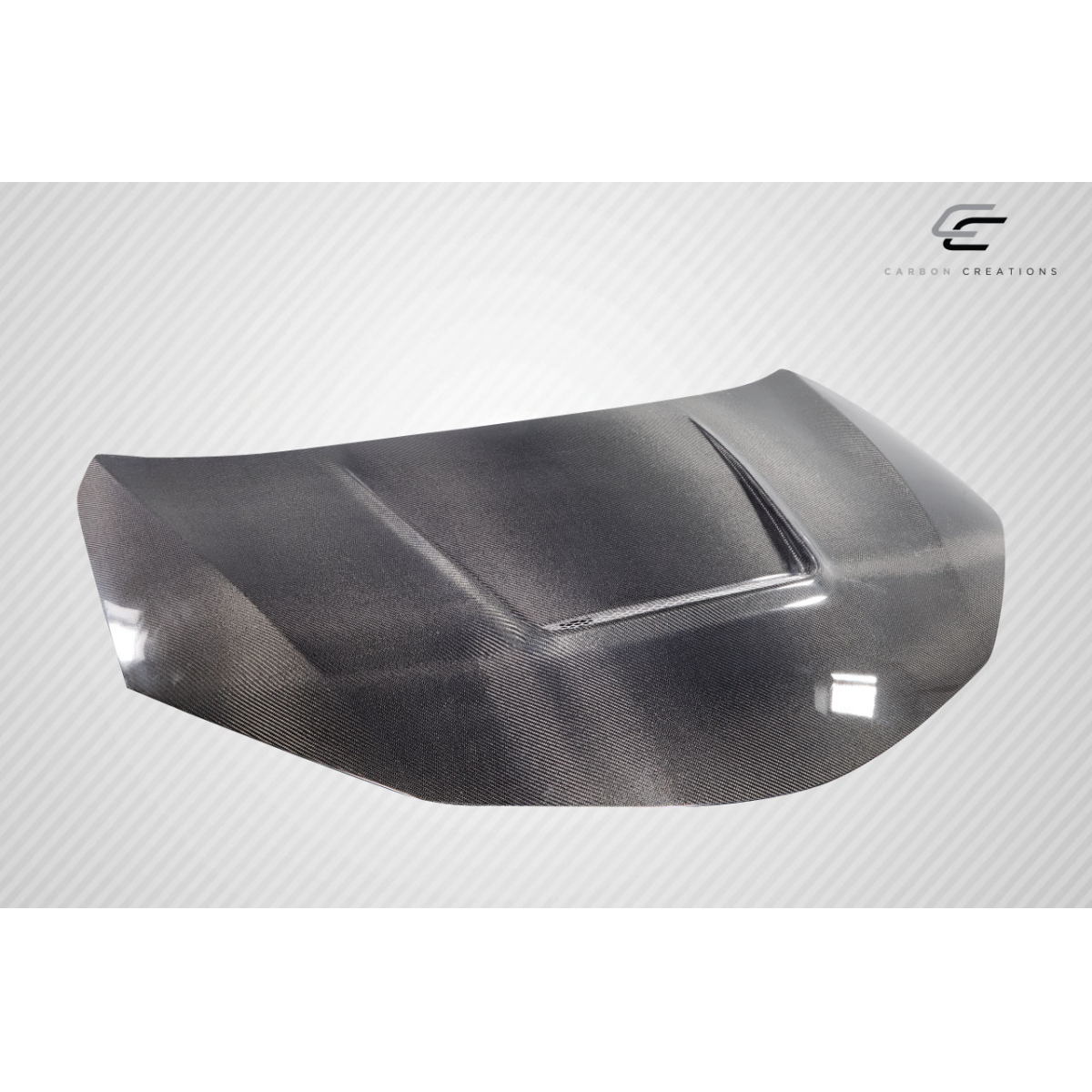 Modify your Toyota Corolla 2014 with our Exterior/Hoods - The part is viewed from a front angle