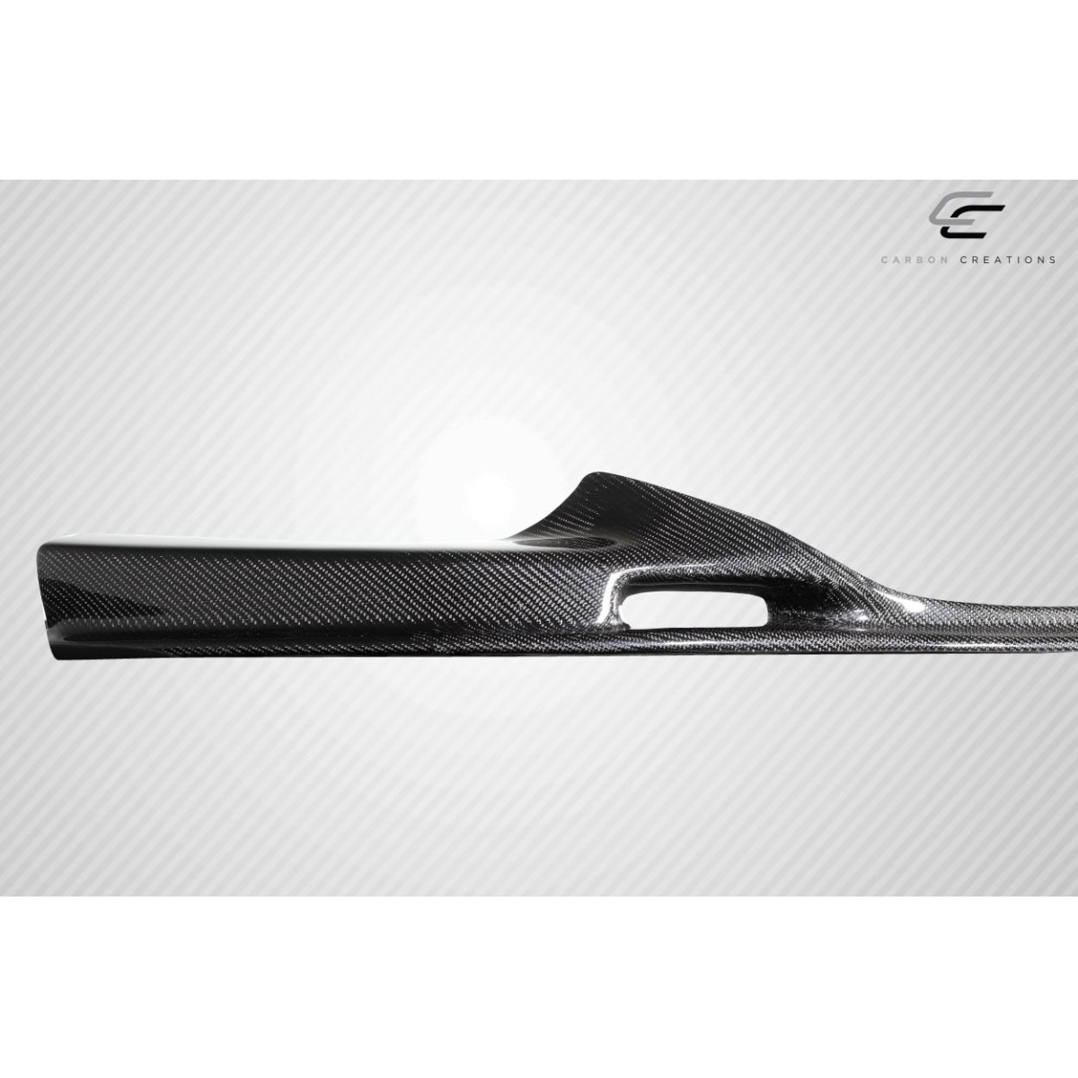 Modify your BMW 2-Series 2014 with our Exterior/Front Bumpers or Lips - Side view of carbon fiber front lip part