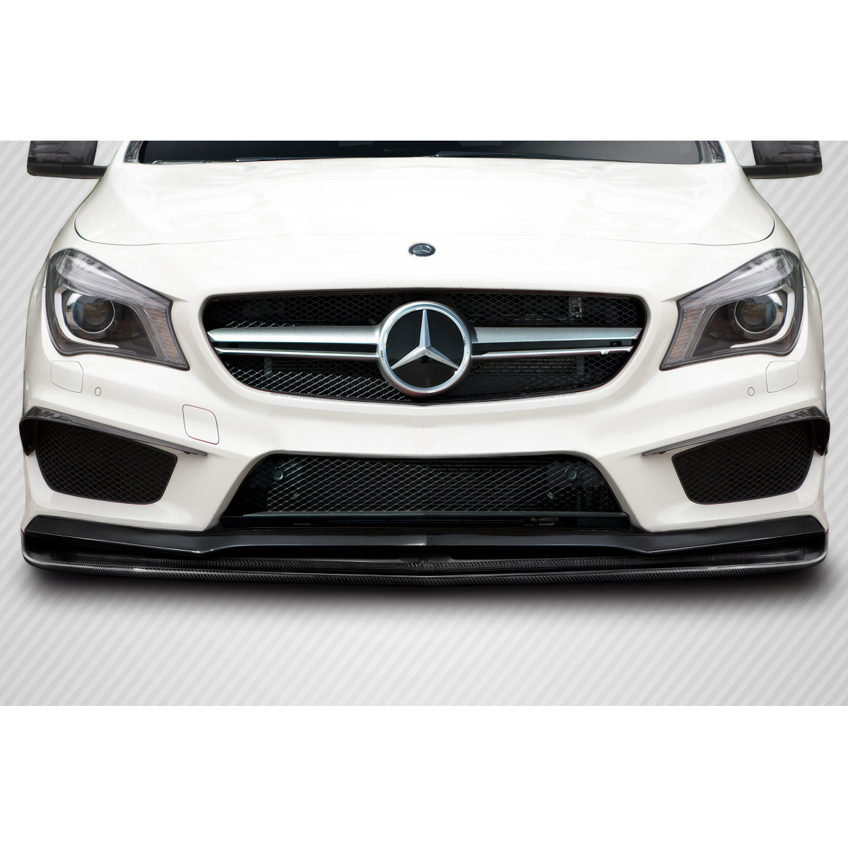 Modify your Mercedes-Benz CLA250 2014 with our Exterior/Front Bumpers or Lips - Front view slightly low angle