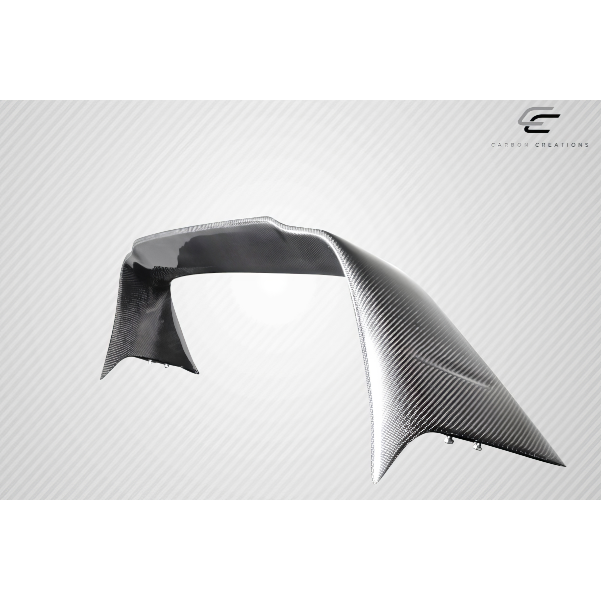 Modify your Acura Integra 1994 with our Exterior/Wings - Part viewed from the front and slightly above