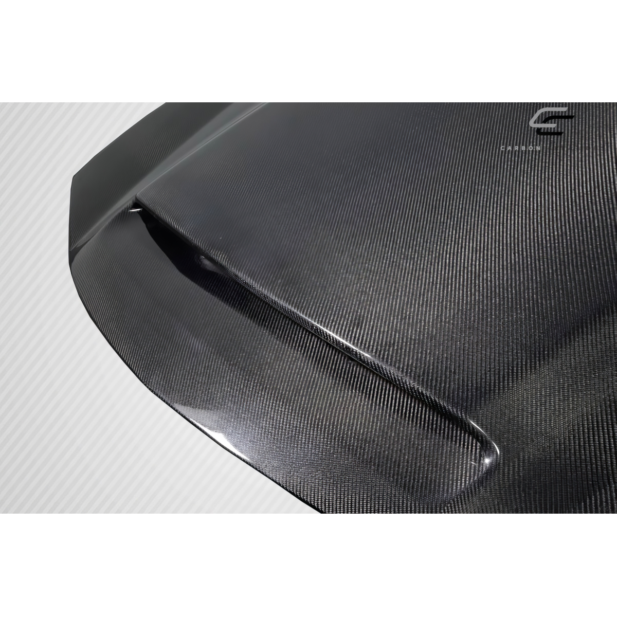 Modify your Dodge Charger 2006 with our Exterior/Hoods - Angled view showing hood design and texture