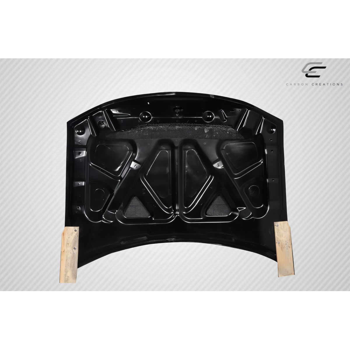 Modify your Dodge Charger 2006 with our Exterior/Hoods - Part viewed from a top down angle